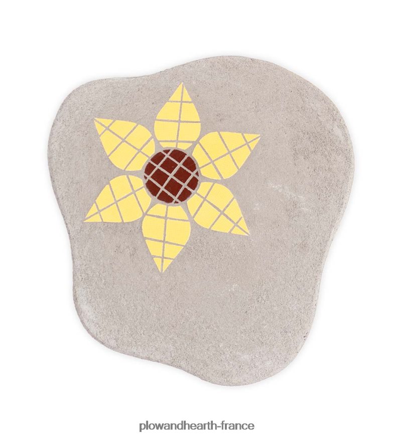 tremplin en mosaïque - rouge Plow & Hearth 8642F6194 cour et jardin