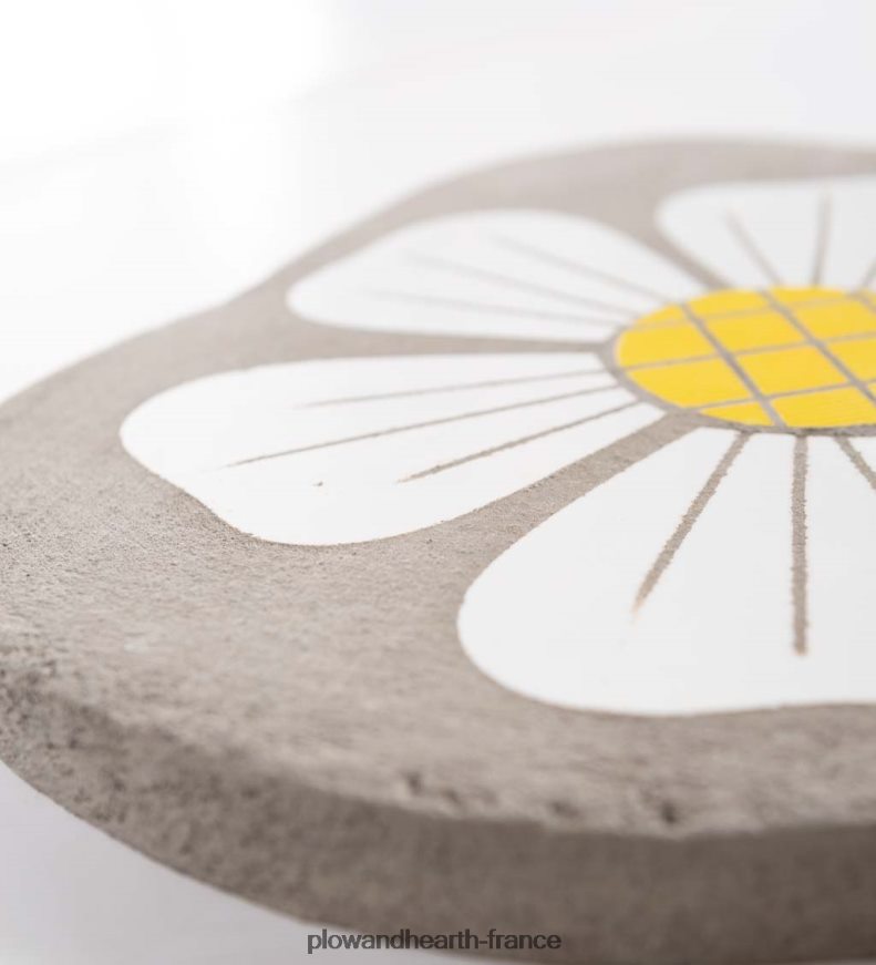 tremplin en mosaïque - rouge Plow & Hearth 8642F6194 cour et jardin