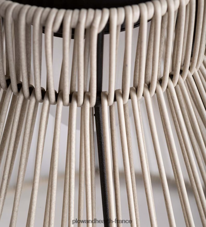 grande suspension solaire - rose saumon Plow & Hearth 8642F6480 cour et jardin