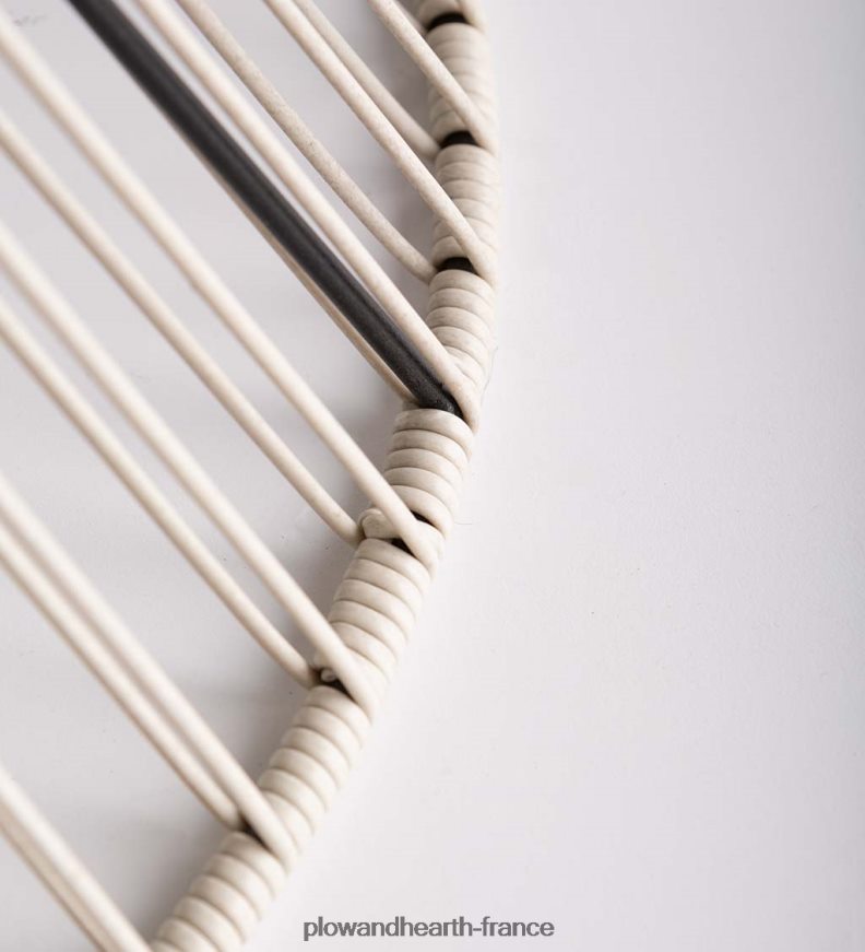 grande suspension solaire - rose saumon Plow & Hearth 8642F6480 cour et jardin