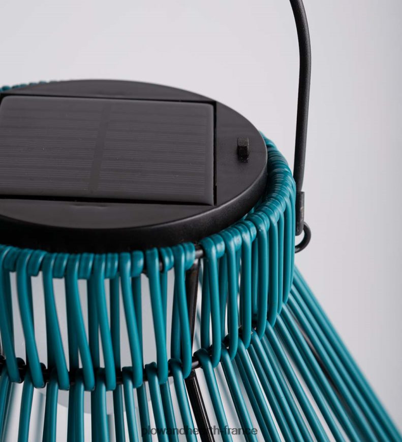 grande suspension solaire - rose saumon Plow & Hearth 8642F6480 cour et jardin