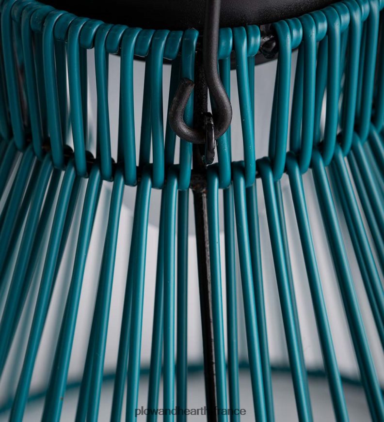 grande suspension solaire - rose saumon Plow & Hearth 8642F6480 cour et jardin