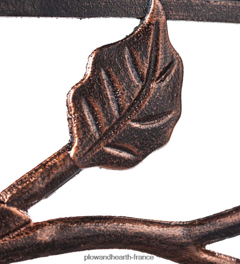 banc de jardin en métal tournesol Plow & Hearth 8642F6497 cour et jardin