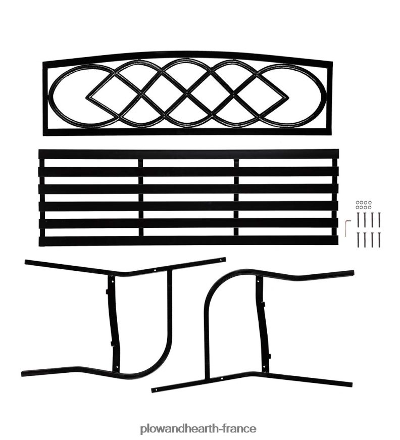 banc de jardin noeud celtique Plow & Hearth 8642F6489 cour et jardin