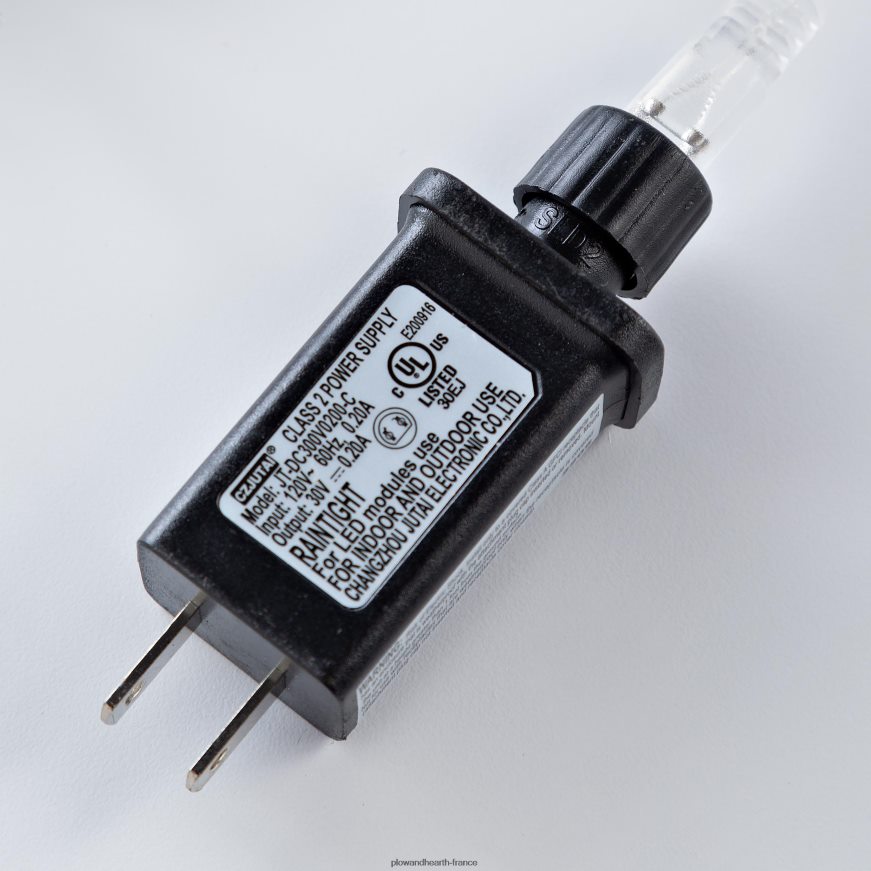 Décoration de vacances d'arbre de Noël éclairé électrique intérieur/extérieur Plow & Hearth 8642F626 cour et jardin