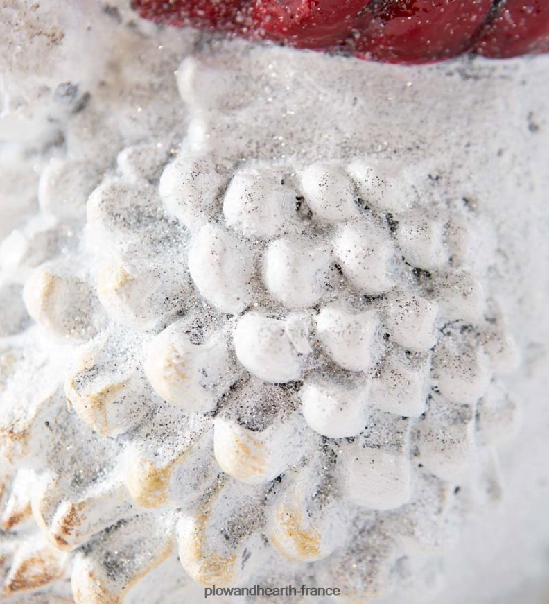 accents d'oiseaux des Fêtes, ensemble de 2 Plow & Hearth 8642F616 cour et jardin