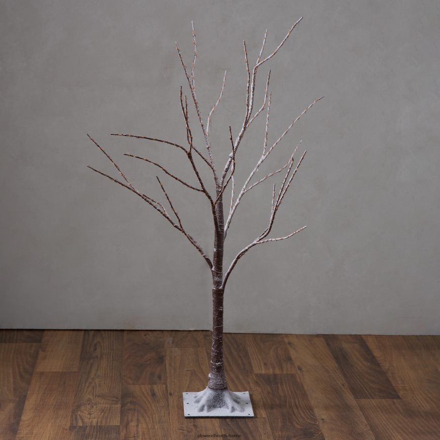 bouleau intérieur/extérieur avec des lumières blanches chaudes Plow & Hearth 8642F623 cour et jardin