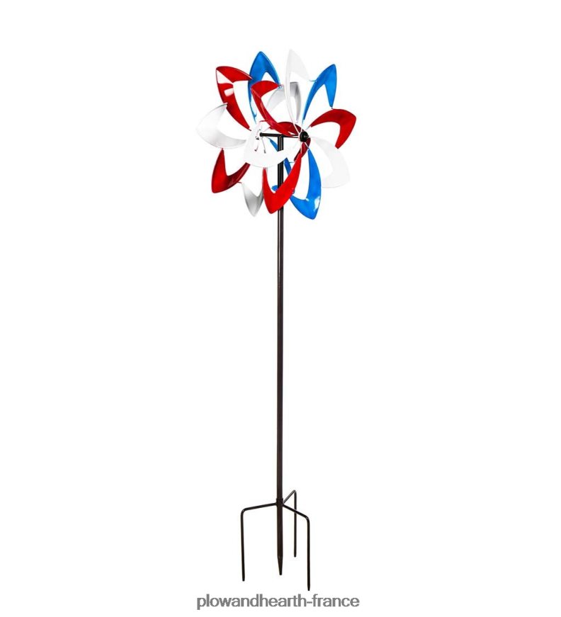 Moulin à vent à pales Americana Plow & Hearth 8642F6380 cour et jardin