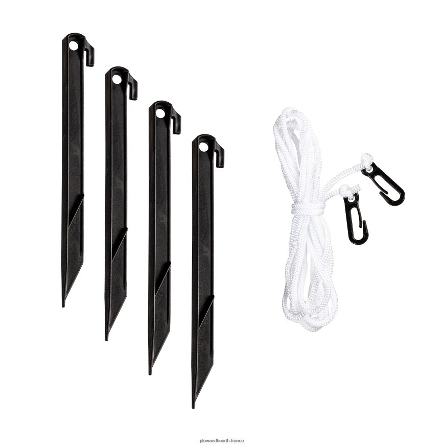 Squelette de citrouille éclairé gonflable pour Halloween Plow & Hearth 8642F6431 cour et jardin