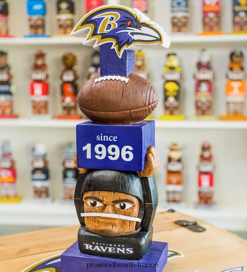 statue de jardin de football vintage - Packers de Green Bay Plow & Hearth 8642F6421 cour et jardin