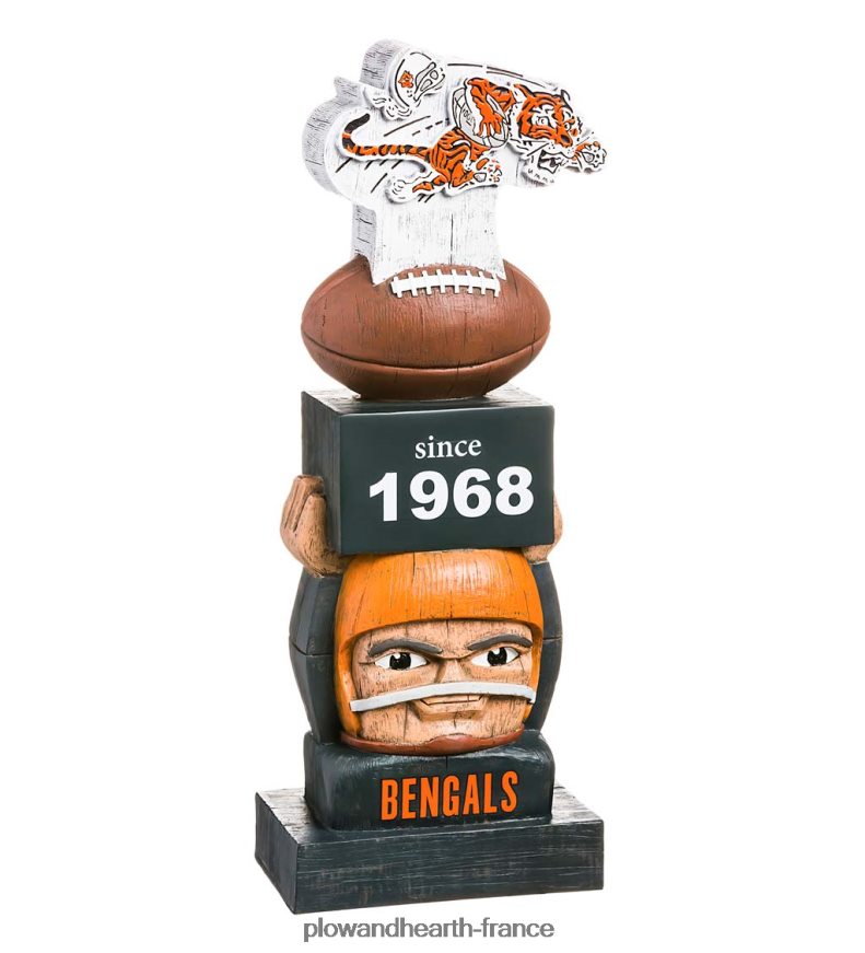 statue de jardin de football vintage - Packers de Green Bay Plow & Hearth 8642F6421 cour et jardin