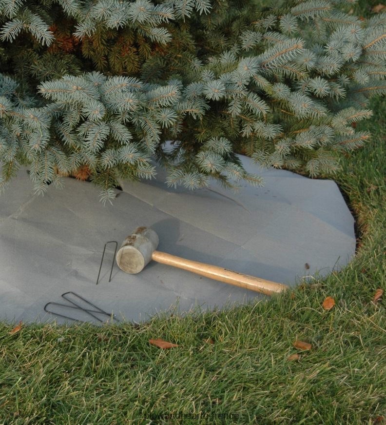 kit de bordure en bloc de roche simulée - sienne Plow & Hearth 8642F6732 cour et jardin