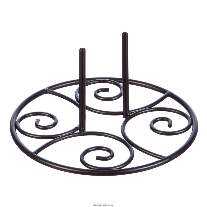 base de support à défilement en h Plow & Hearth 8642F6639 cour et jardin
