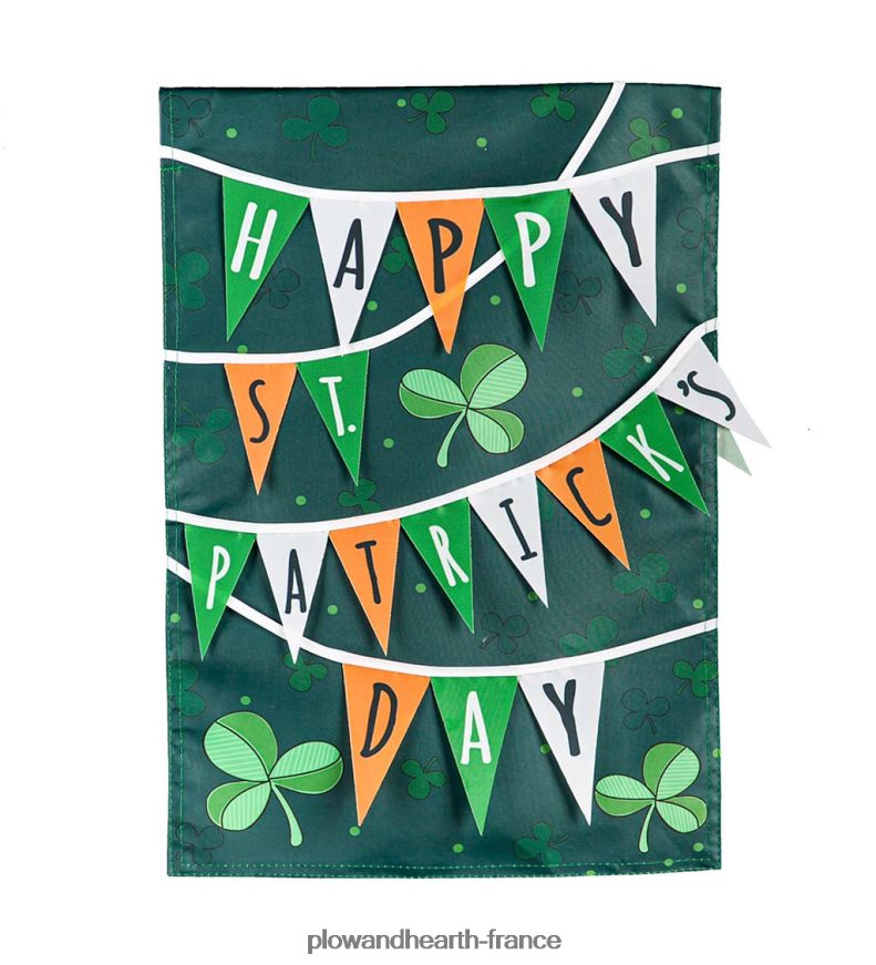 St. fête du riz bannière jardin applique drapeau Plow & Hearth 8642F6571 cour et jardin