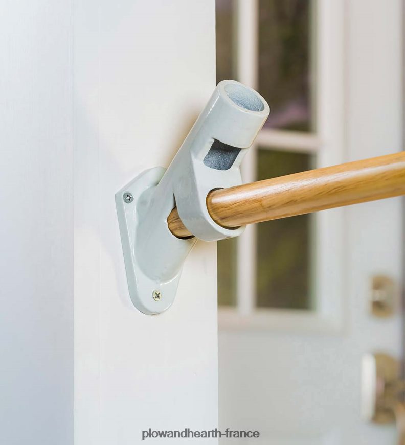 Support drapeau de maison en fonte 2 positions - bronze Plow & Hearth 8642F6360 cour et jardin