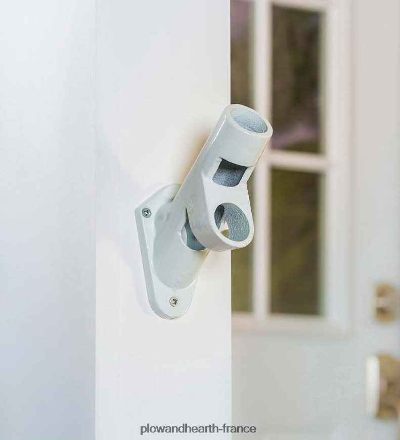 Support drapeau de maison en fonte 2 positions - bronze Plow & Hearth 8642F6360 cour et jardin