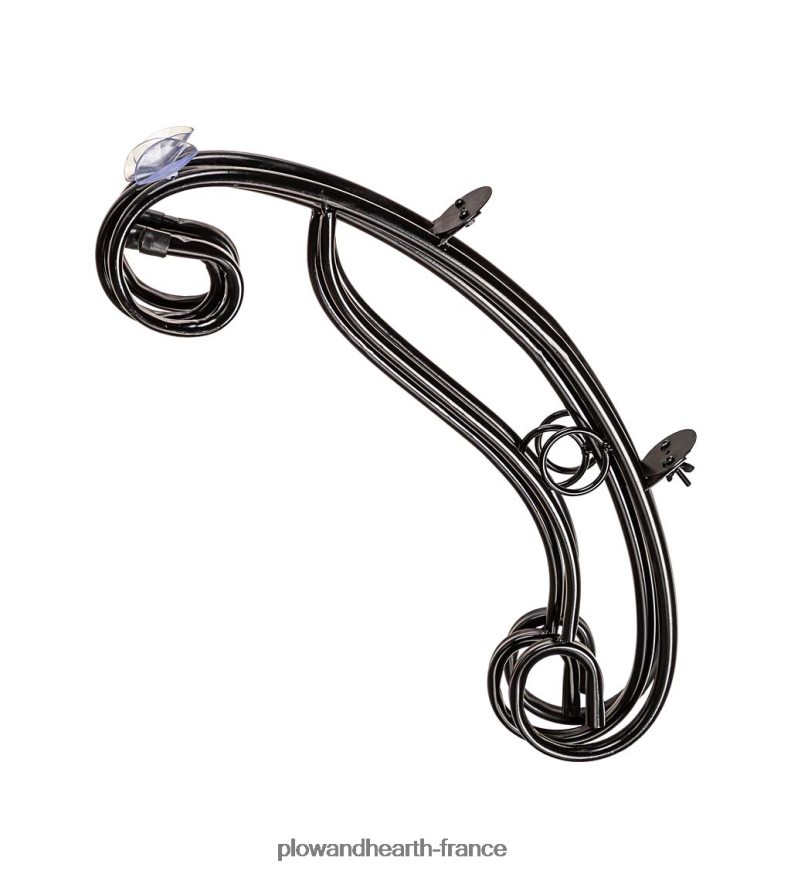 support pliable pour bain d'oiseaux à fioritures Plow & Hearth 8642F6848 cour et jardin