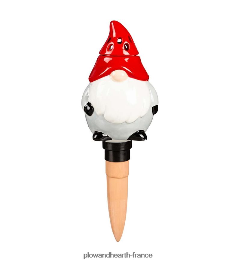 Piège à mouches des fruits et moucherons tout-en-un en céramique avec globe d'arrosage - champignon Plow & Hearth 8642F6905 cour et jardin