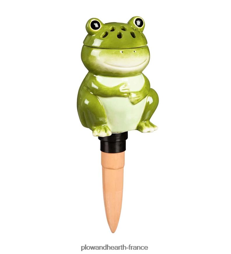 Piège à mouches des fruits et moucherons tout-en-un en céramique avec globe d'arrosage - champignon Plow & Hearth 8642F6905 cour et jardin