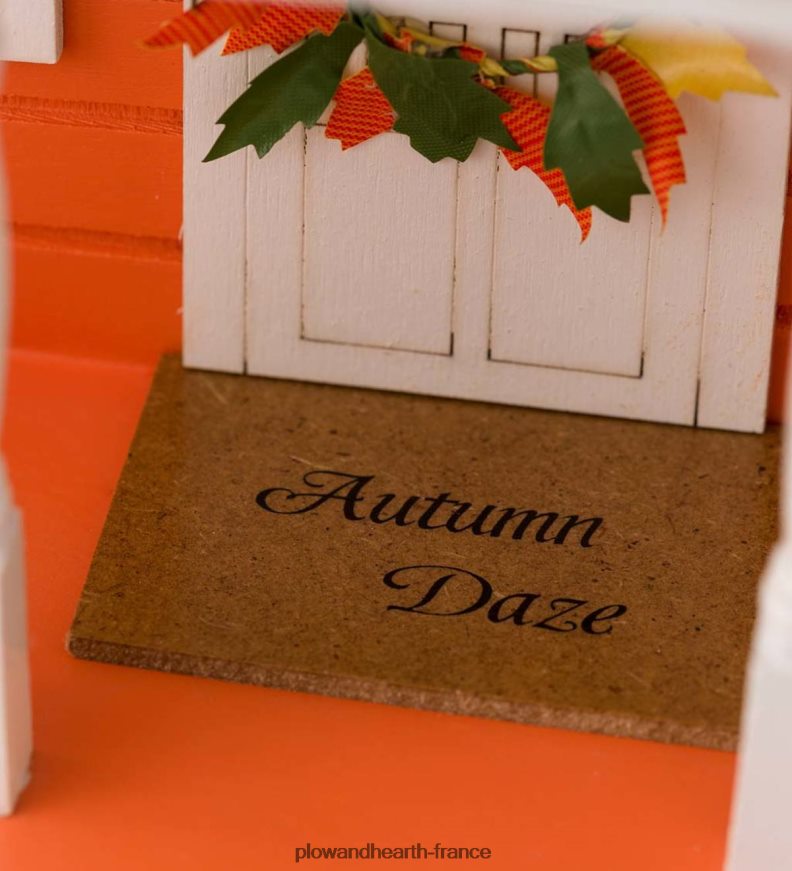 Ensemble nichoir en bois et poteaux sur pied daze d'automne Plow & Hearth 8642F6880 cour et jardin