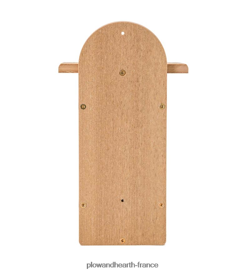 maison d'oiseau bleu en bois de poly recyclé Plow & Hearth 8642F6874 cour et jardin