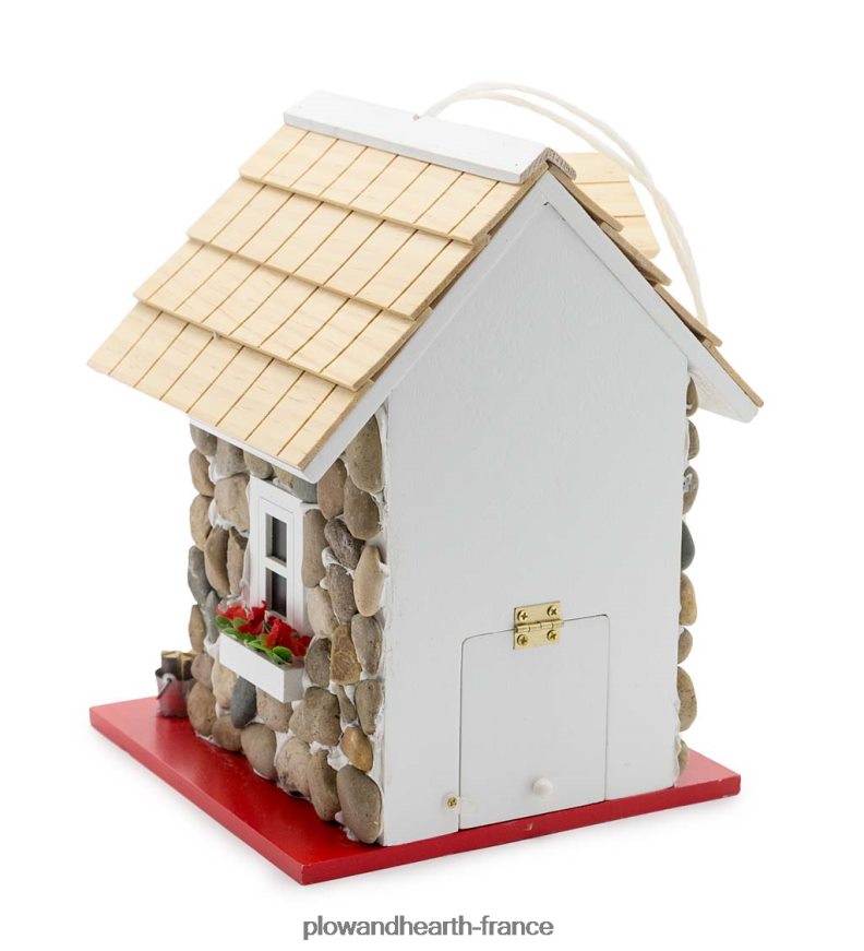 nichoir en pierre Plow & Hearth 8642F6858 cour et jardin