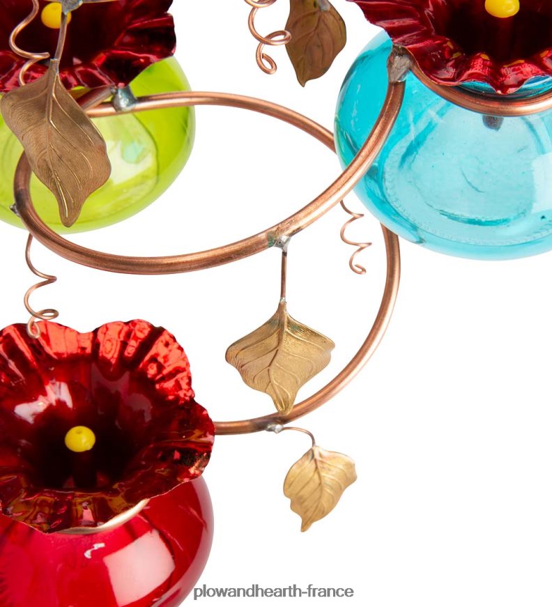 mangeoire multi-colibris Vinester Plow & Hearth 8642F6739 cour et jardin