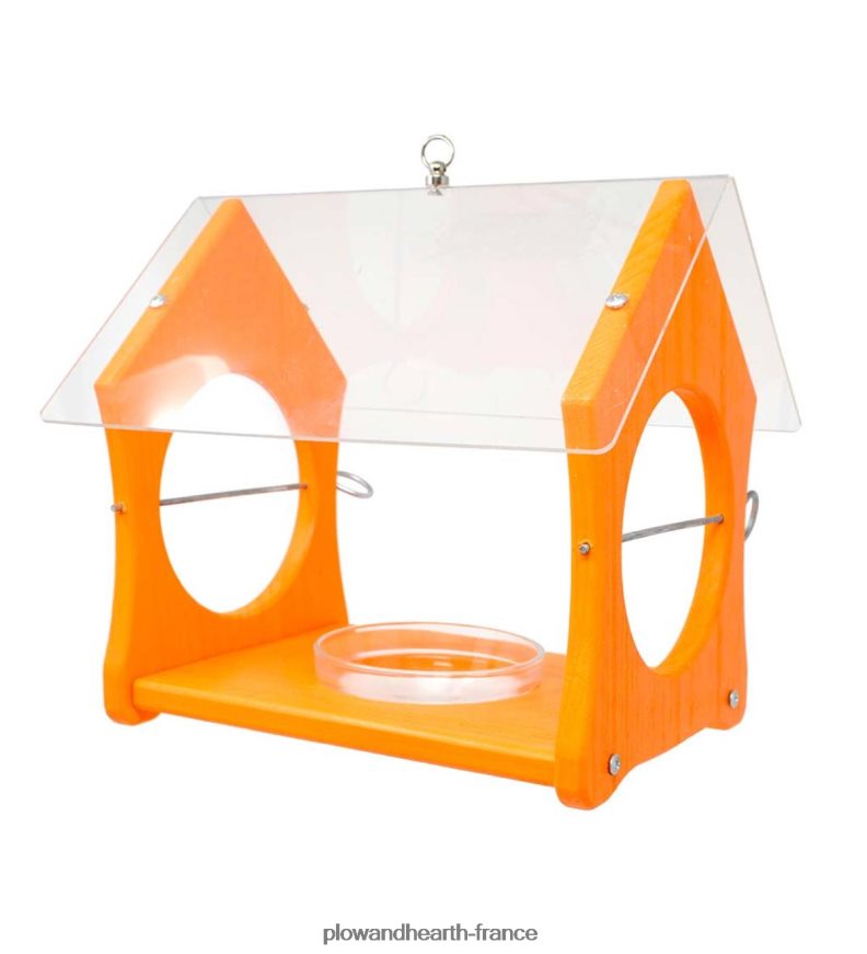 mangeoire à oiseaux suspendue loriot bistro Plow & Hearth 8642F6769 cour et jardin