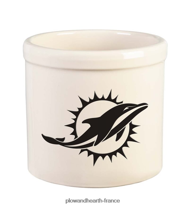 pot en grès avec logo de l'équipe nfl - cardinaux de l'arizona Plow & Hearth 8642F6976 cour et jardin