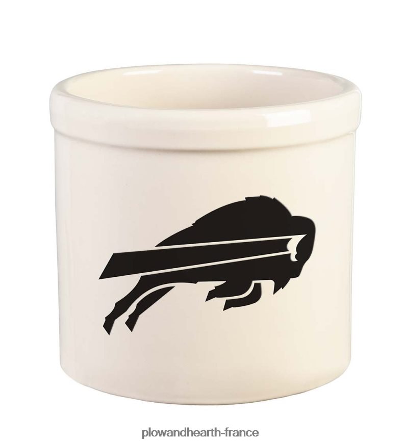 pot en grès avec logo de l'équipe nfl - cardinaux de l'arizona Plow & Hearth 8642F6976 cour et jardin