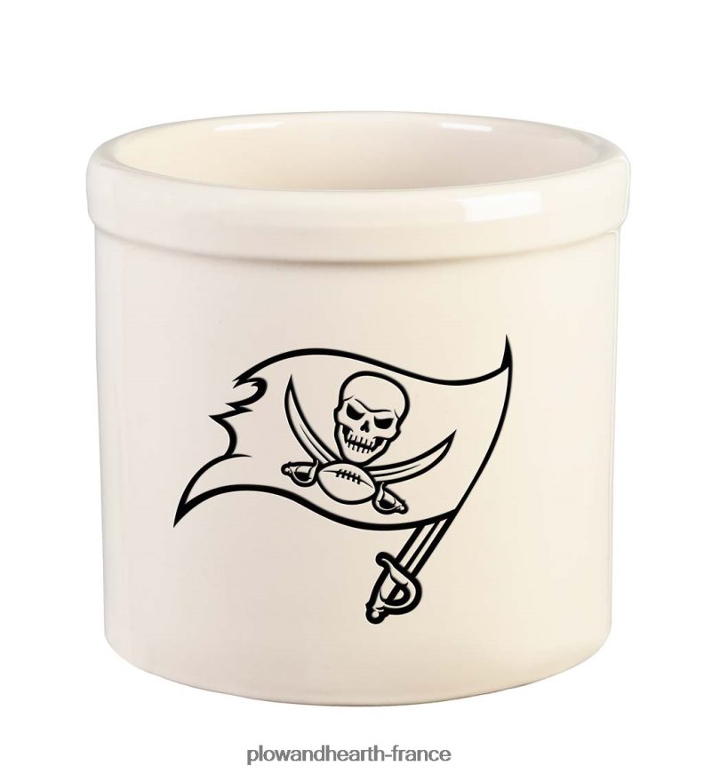 pot en grès avec logo de l'équipe nfl - cardinaux de l'arizona Plow & Hearth 8642F6976 cour et jardin