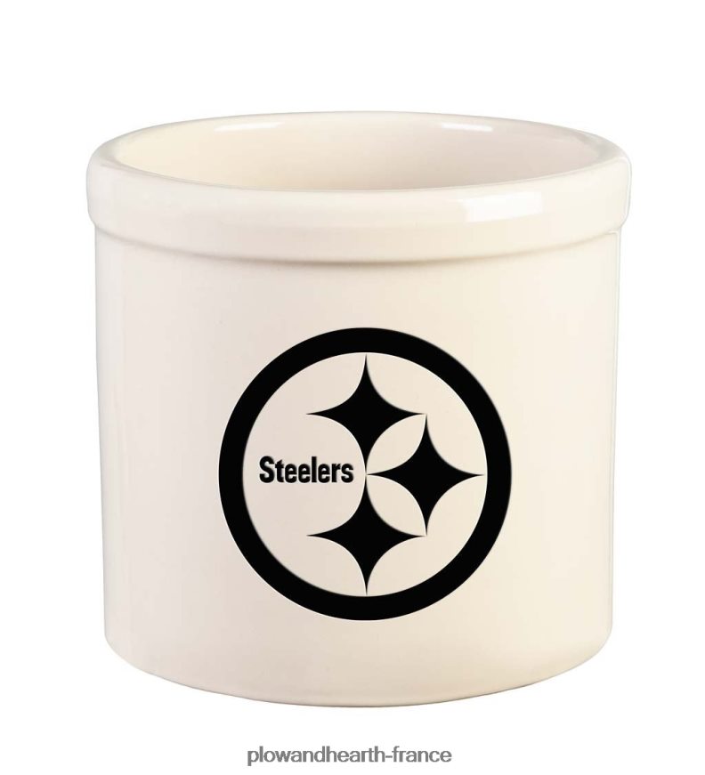 pot en grès avec logo de l'équipe nfl - cardinaux de l'arizona Plow & Hearth 8642F6976 cour et jardin