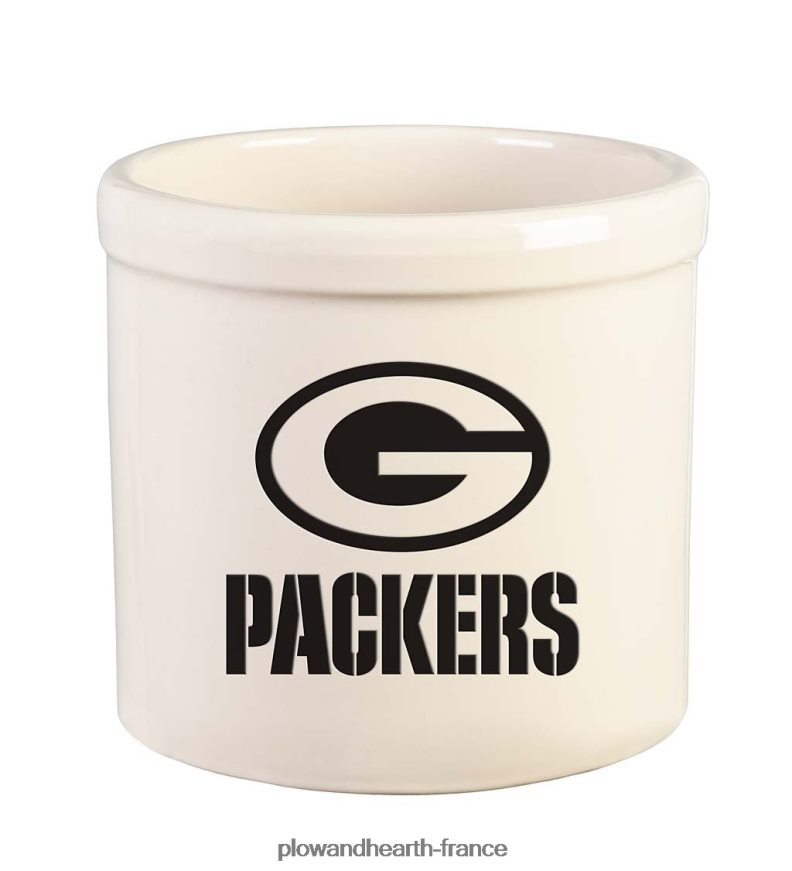 pot en grès avec logo de l'équipe nfl - cardinaux de l'arizona Plow & Hearth 8642F6976 cour et jardin