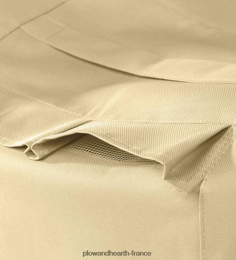 Housse de foyer de luxe - beige Plow & Hearth 8642F61073 cour et jardin