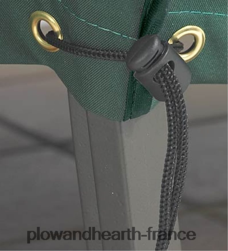 Housse de foyer toutes saisons pour mobilier d'extérieur classique - vert Plow & Hearth 8642F61016 cour et jardin