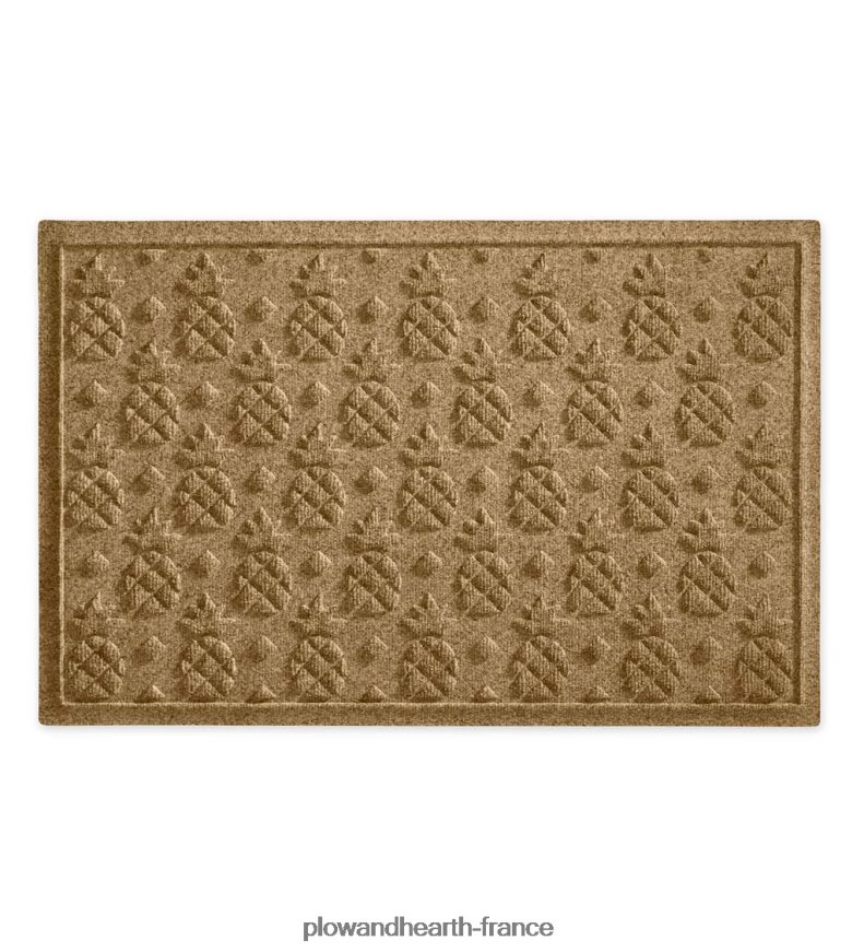paillasson ananas waterhog Plow & Hearth 8642F61062 cour et jardin