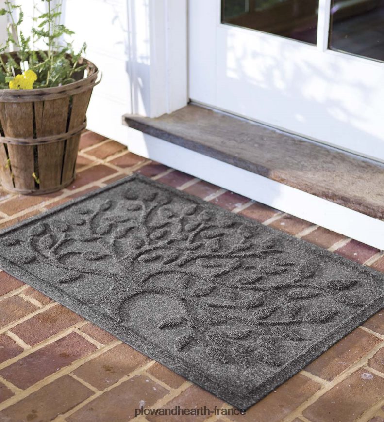 paillasson arbre de vie waterhog Plow & Hearth 8642F61058 cour et jardin