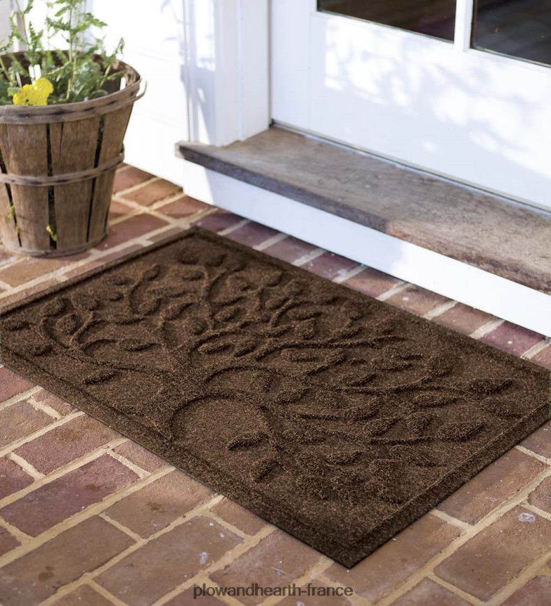 paillasson arbre de vie waterhog Plow & Hearth 8642F61058 cour et jardin
