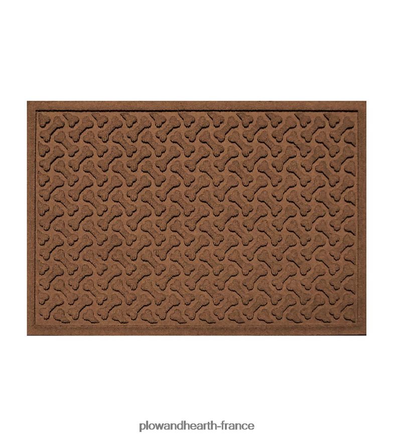 paillasson os de chien waterhog Plow & Hearth 8642F61060 cour et jardin