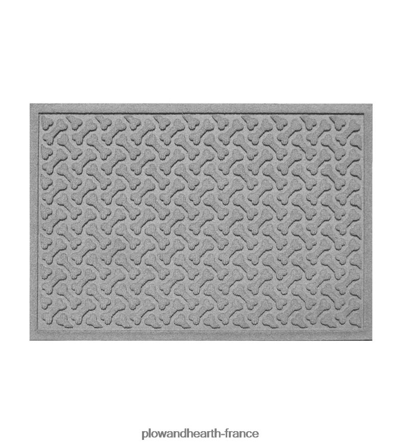 paillasson os de chien waterhog Plow & Hearth 8642F61060 cour et jardin