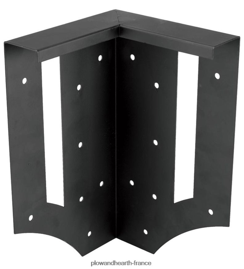 Supports d'angle pour lit surélevé en acier, lot de 4 Plow & Hearth 8642F6989 cour et jardin