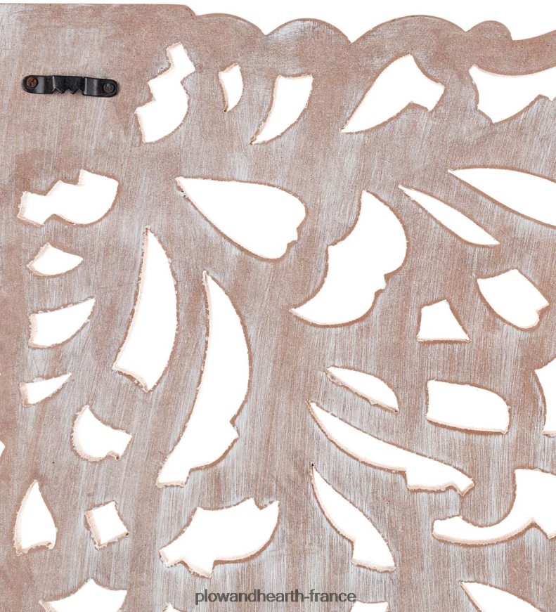 art mural floral lavé à la chaux à trois panneaux Plow & Hearth 8642F62134 meubles