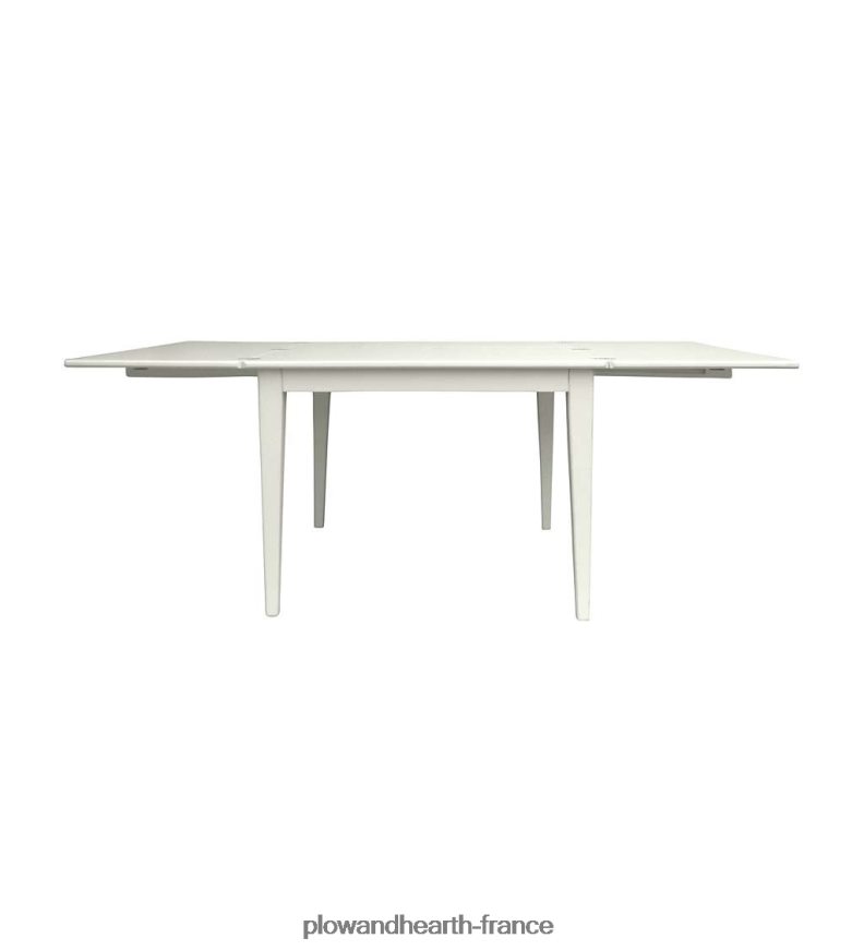 Table Shelby de la collection Farmhouse de Laurel Ridge avec feuilles dépliantes - cacao Plow & Hearth 8642F62099 meubles