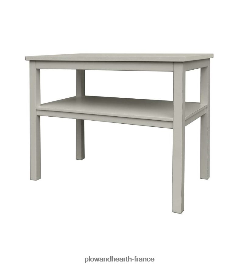 Table d'appoint Holden de la collection Farmhouse de Laurel Ridge - cacao Plow & Hearth 8642F62111 meubles