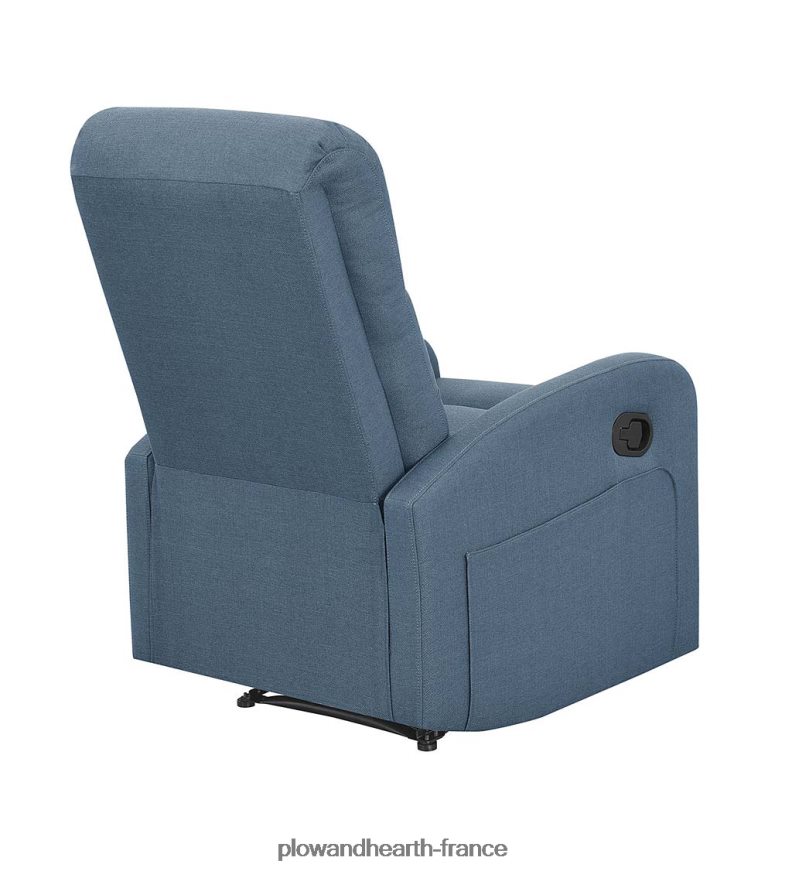 Fauteuil inclinable manuel rembourré emilia - gris Plow & Hearth 8642F62027 meubles