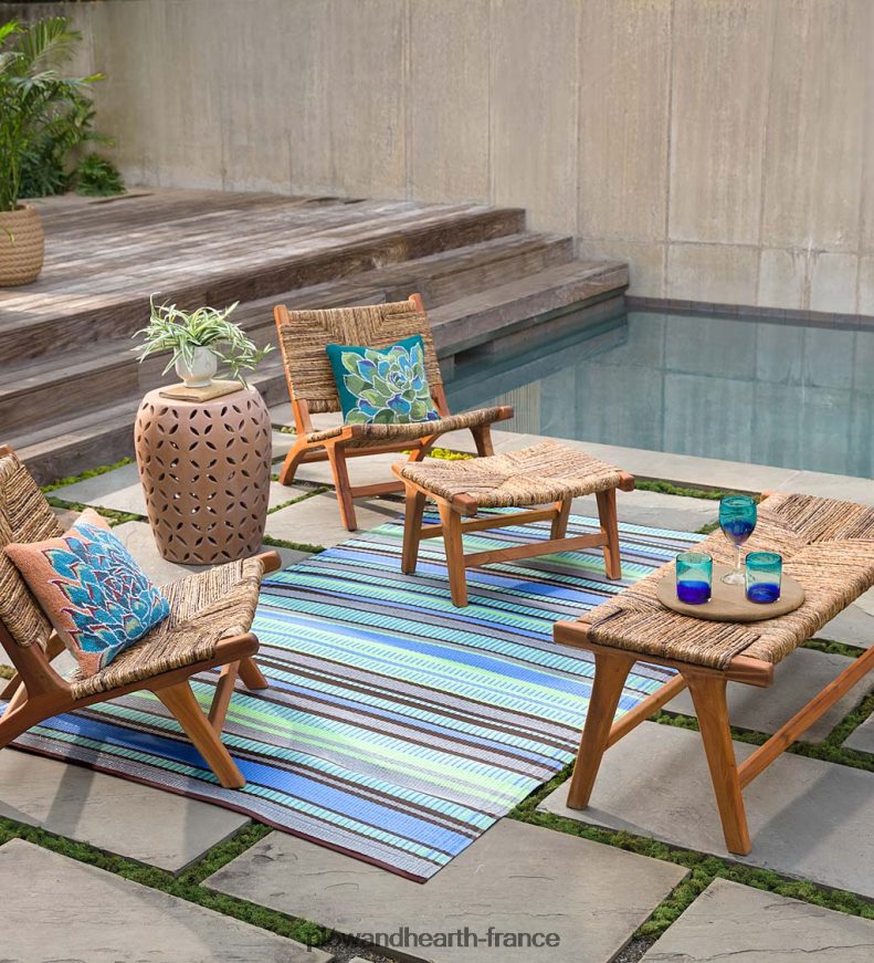 chaises copenhague, lot de 2 Plow & Hearth 8642F62030 meubles