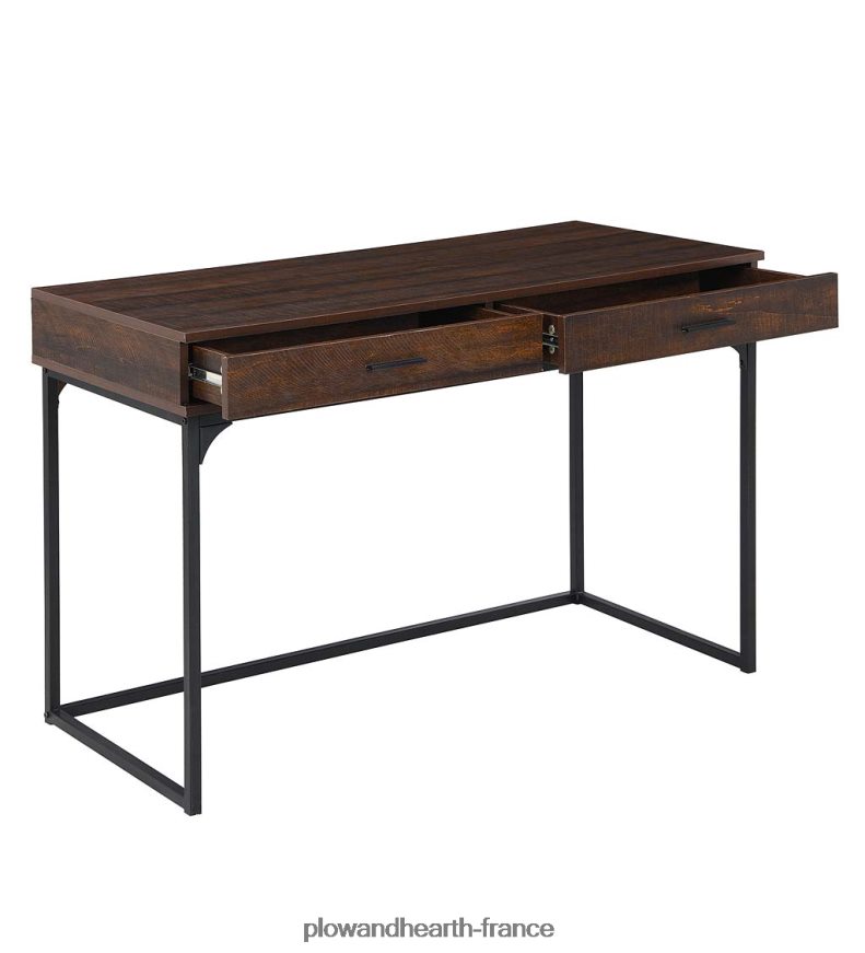 Bureau Harrison à 2 tiroirs - orme Plow & Hearth 8642F62088 meubles