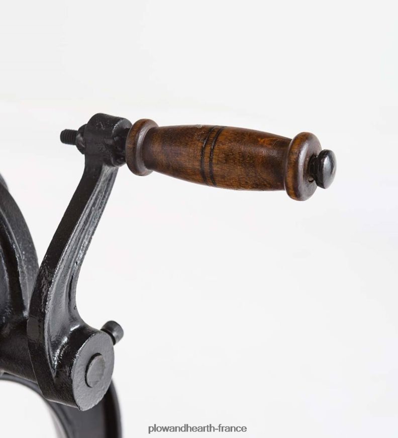 Table à manivelle à hauteur réglable en bois récupéré Allegheny Plow & Hearth 8642F61983 meubles