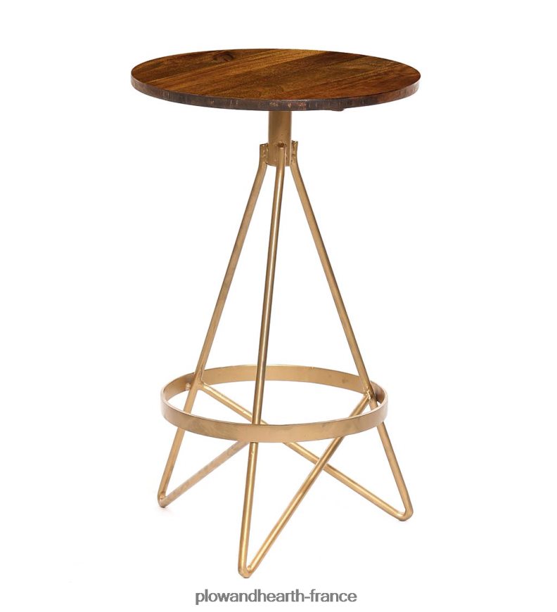 tabouret pivotant Valentina - orme/or Plow & Hearth 8642F62054 meubles
