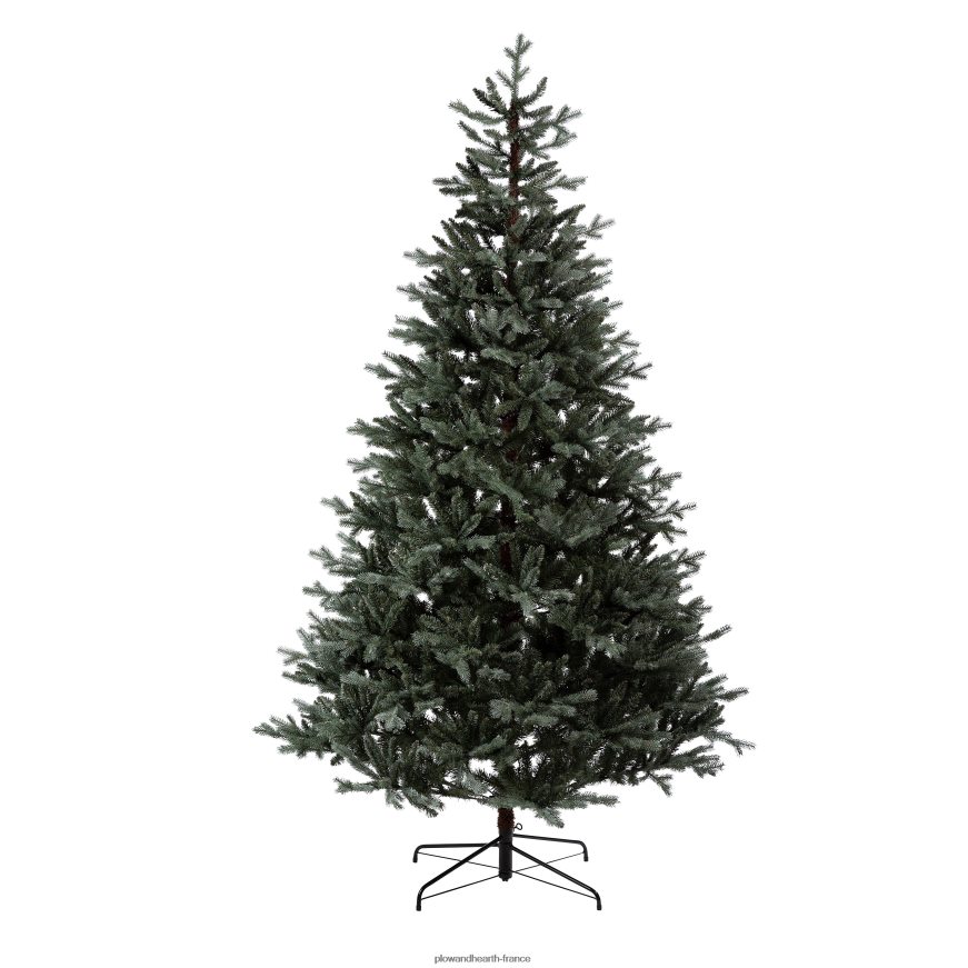 Sapin de Noël en pin brumeux scintillant, 8' de haut Plow & Hearth 8642F63230 saisonniers et cadeaux